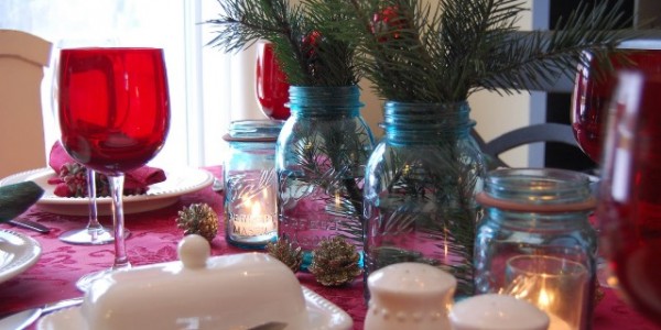 Декор из новогодних веток